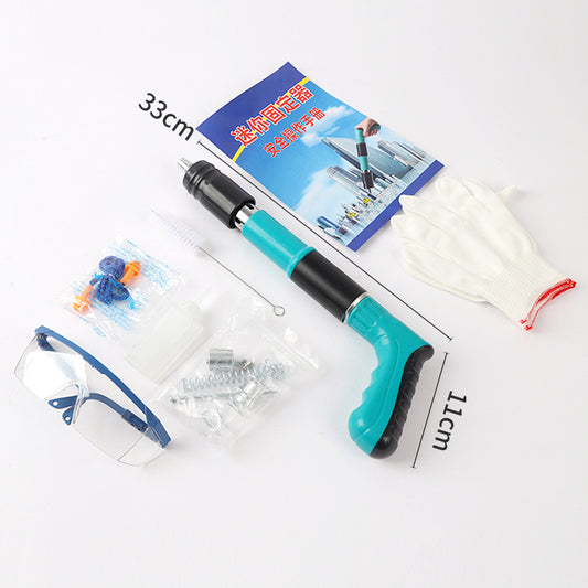 Adjustable Manual Nail Gun with Silencer
